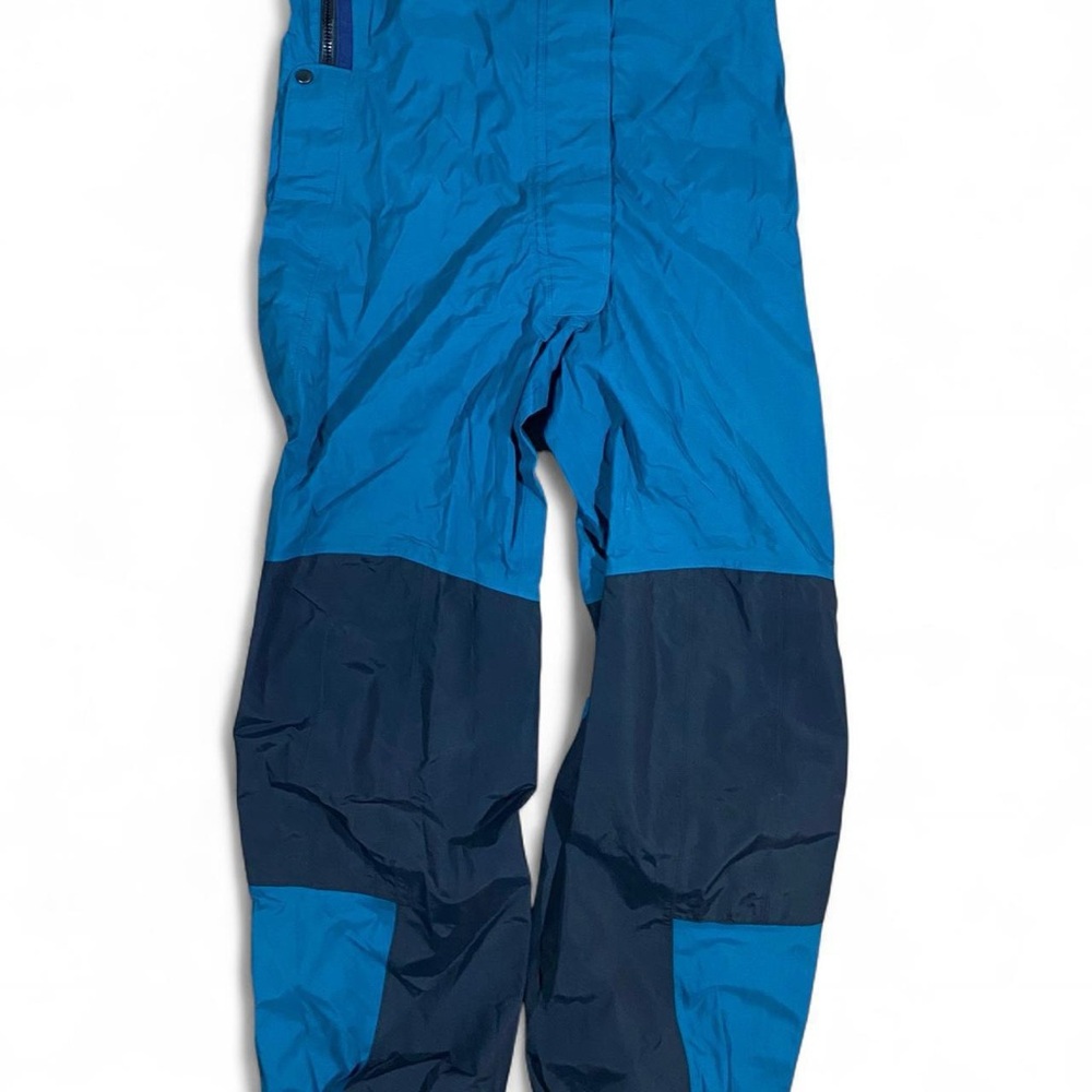 Mountain Eqpmt co-op Blue and green ski pants